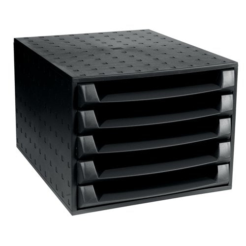 Forever 5 Drawer Set Black 221014D