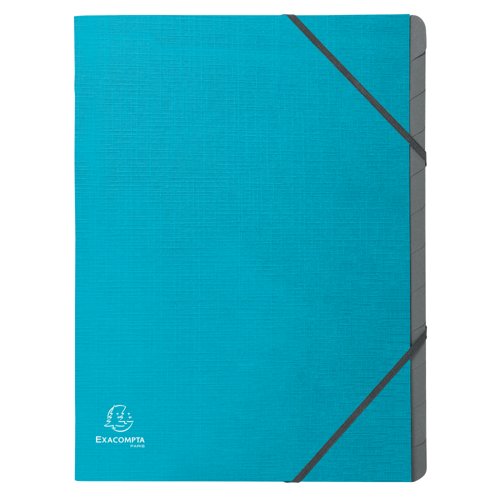Exacompta Teksto Multipart File A4 12 Part Assorted (Pack of 8) 56650E