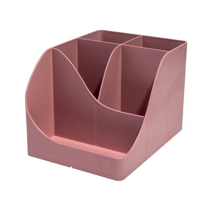 Exacompta Skandi Recycled Plastic PenWave Pen Pot Old Rose 69538D
