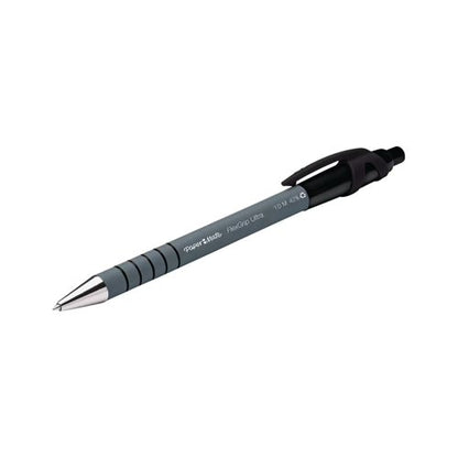 PaperMate Flexgrip Ultra Ballpoint Pen Medium Black (Pack of 12) S0190113