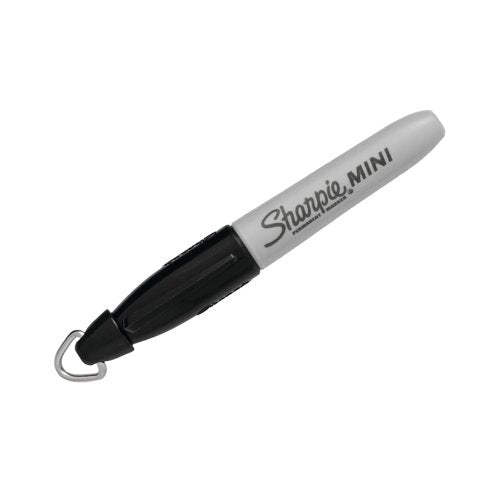 Sharpie Mini Permanent Markers with Key Ring Pocket-Sized Fine Point Assorted (Pack of 72) S0811300