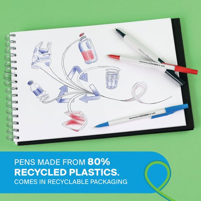 PaperMate Kilometrico Ballpoint Pen Medium 1.0mm Assorted (Pack of 8) 2187680