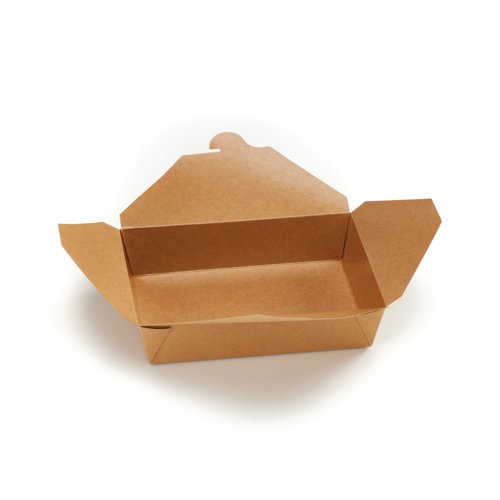 Go-Pak Deli Box 2 Fold Top Large Kraft (Pack of 280) D40703