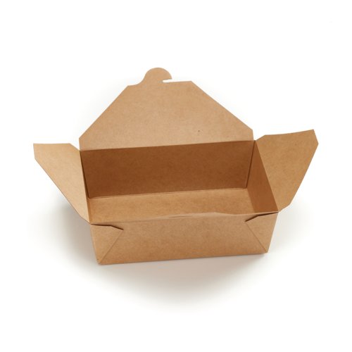 Go-Pak Deli Box 3 Fold Top Extra Large Kraft (Pack of 180) D40704