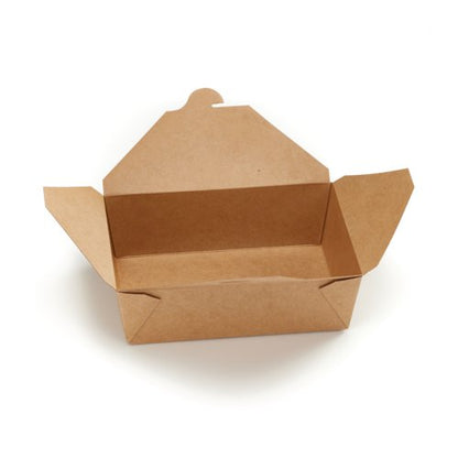 Go-Pak Deli Box 3 Fold Top Extra Large Kraft (Pack of 180) D40704