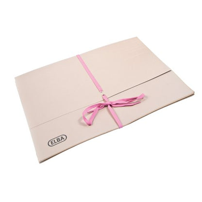 Elba Legal Wallet 75mm Foolscap Buff (25 Pack) 100080792