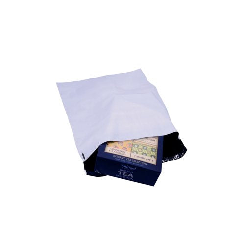 GoSecure Strong Polythene Mailing Bag 400x430mm Opaque (Pack of 100) HF20212