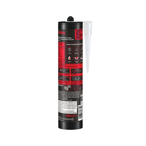 UniBond No More Nails Cartridge 280ml 3031091