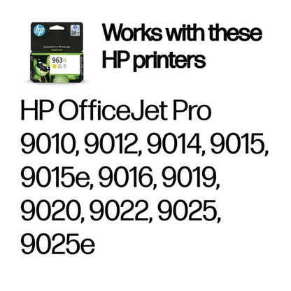 HP 963XL Original Ink Cartridge High Yield Yellow 3JA29AE