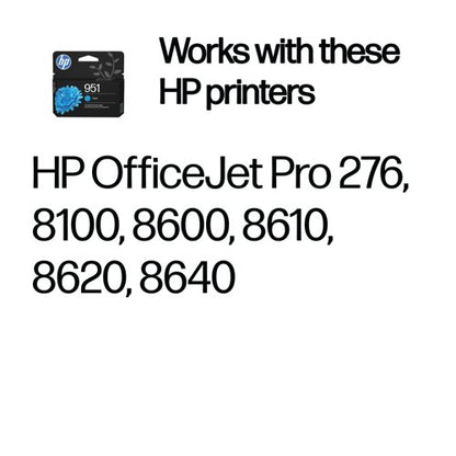 HP 950/951 Original Ink Cartridge 8/8.5/24-ml CMYK 4-pack 6ZC65AE