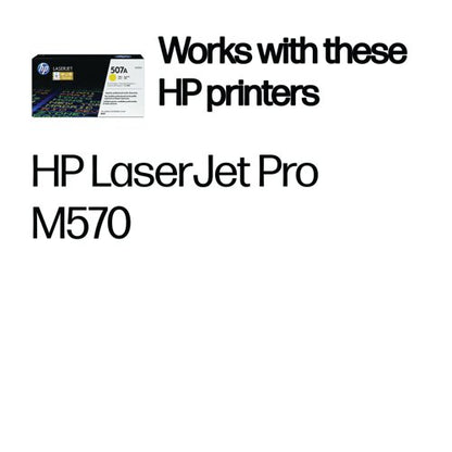 HP 507A Original LaserJet Toner Cartridge Yellow CE402A