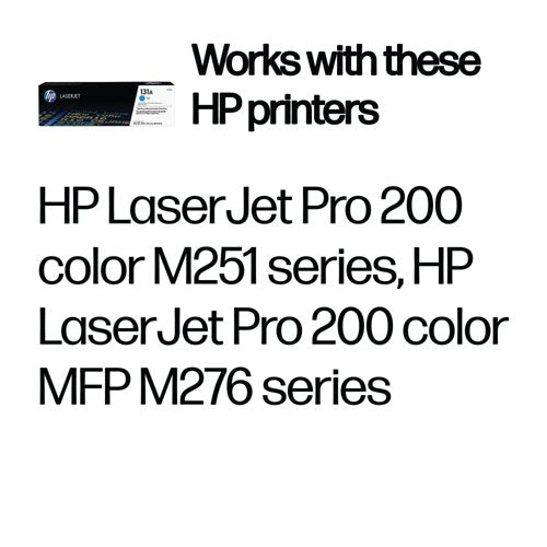 HP 131A Original LaserJet Toner Cartridge Cyan CF211A