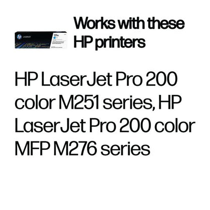 HP 131A Original LaserJet Toner Cartridge Cyan CF211A