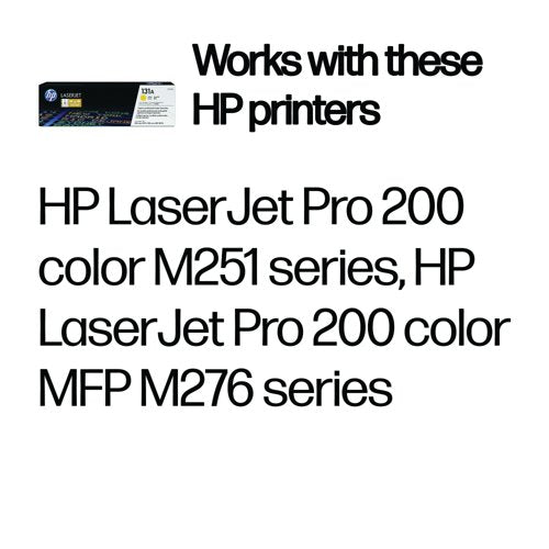 HP 131A Original LaserJet Toner Cartridge Yellow CF212A
