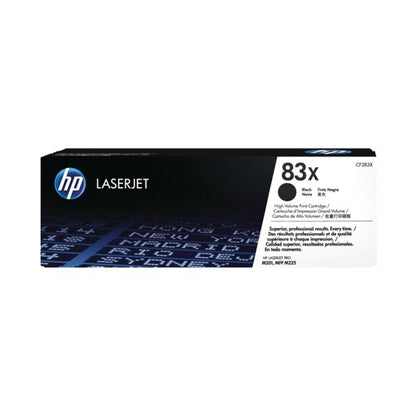 HP 83X Original LaserJet Toner Cartridge High Yield Black CF283X
