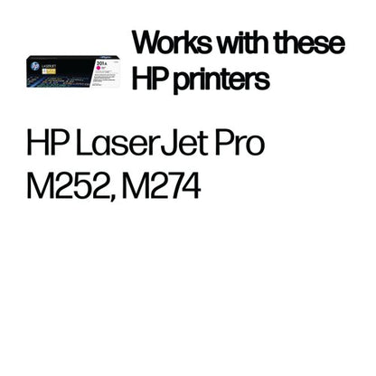 HP 201A Original LaserJet Toner Cartridge Magenta CF403A