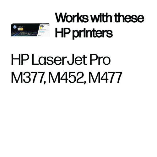 HP 410A Original LaserJet Toner Cartridge Yellow CF412A
