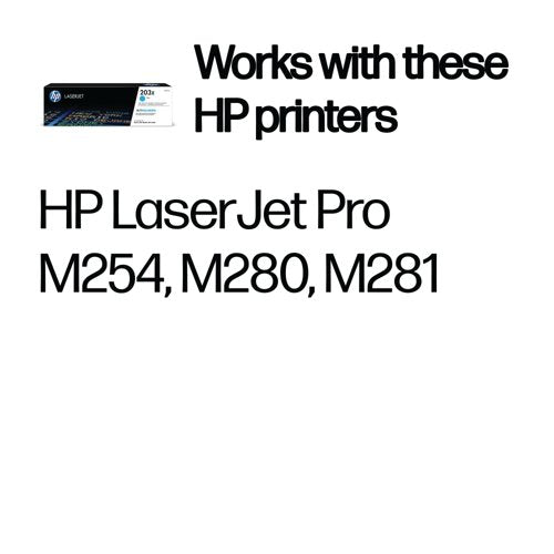 HP 203X Original LaserJet Toner Cartridge High Yield Yellow CF542X