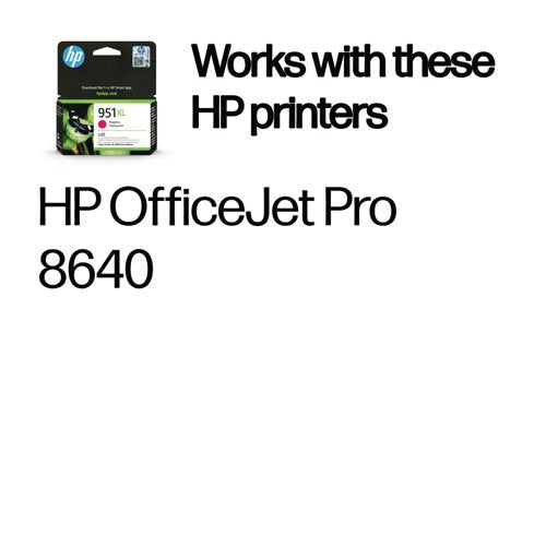 HP 951XL Original Ink Cartridge High Yield Magenta CN047AE