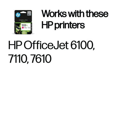 HP 933XL Original Ink Cartridge High Yield Magenta CN055AE