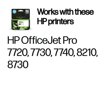 HP 953XL Original Ink Cartridge High Yield Black L0S70AE