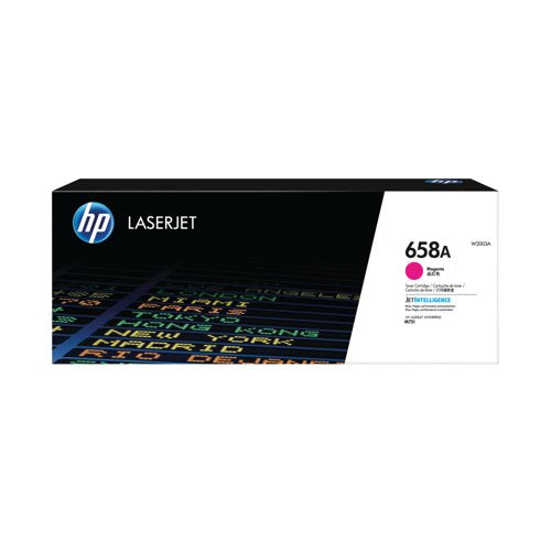 HP 658A Original LaserJet Toner Cartridge Magenta W2003A