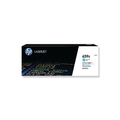 HP 659X Original LaserJet Toner Cartridge High Yield Cyan W2011X