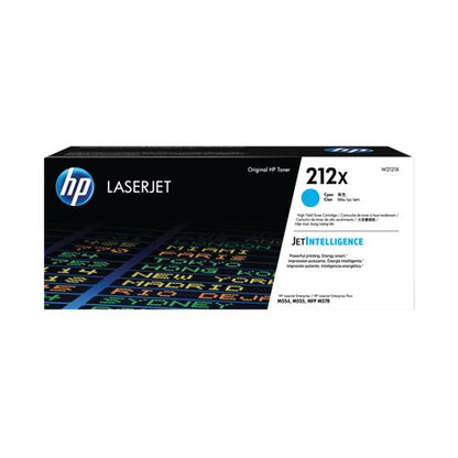 HP 212X Original LaserJet Toner Cartridge High Yield Cyan W2121X