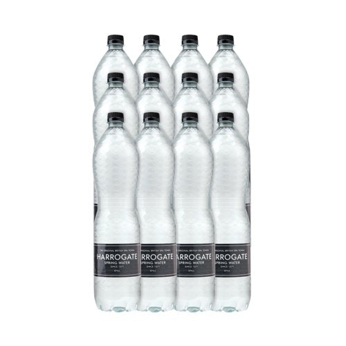Harrogate Still Spring Water 1.5L Plastic Bottle (Pack of 12) P150121S