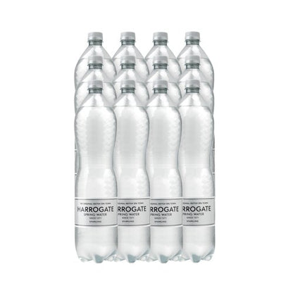 Harrogate Spring Bottled Water Sparkling 1.5L (Pack of 12) P150122C