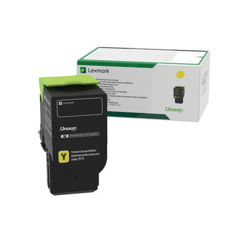 Lexmark C/CM2325 Return Programme 2.3K Toner Cartridge High Yield Yellow C232HY0