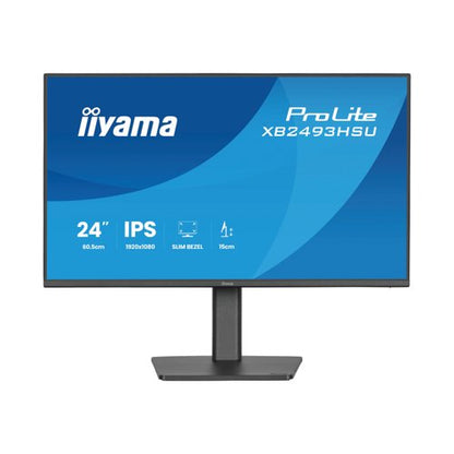 iiyama ProLite XB2493HSU-B1 24 inch Monitor IPS Full HD XB2493HSU-B1
