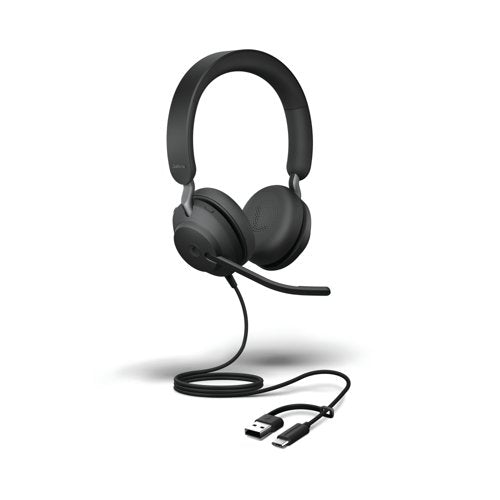 Jabra Evolve2 40 SE USB-C/A MS Stereo Headset 24189-999-799