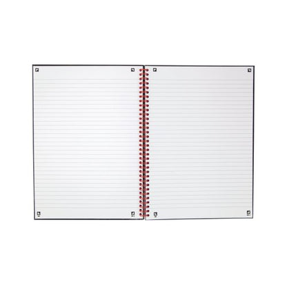BlackNRed Hardback Wirebound Recycled Notebook A4 (Pack of 2) 400194990
