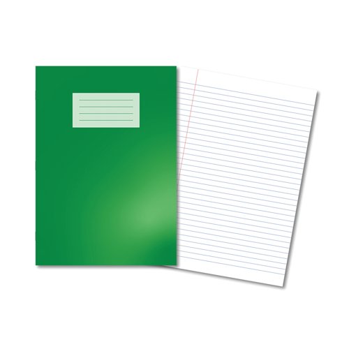 Hamelin Oxford Exercise Book 8mm Lined 80 Page A4 Dark Green (Pack of 50) 400136164