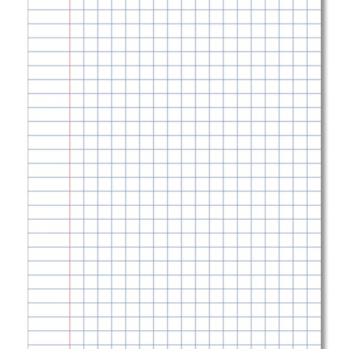Hamelin Oxford Exercise Book 10mm Squared 80 Page A4 Light Blue (Pack of 50) 400136196