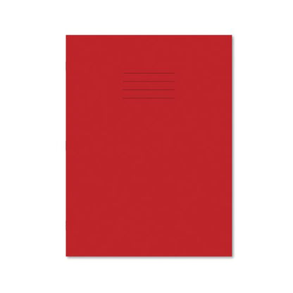 Hamelin Exercise Book 8mm Lined 80 Page A4+ Red (Pack of 50) 400206470