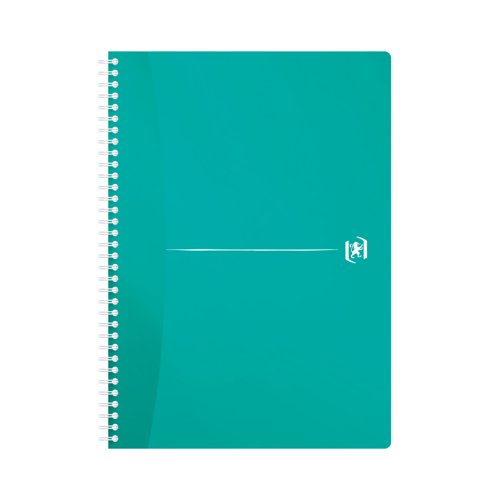 Oxford PP Transparent Wirebound Notebook A4 Assorted (Pack of 5) 100104241