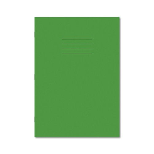 Hamelin Exercise Book 8mm Lined 80 Page A4 Light Green (Pack of 50) 100102762