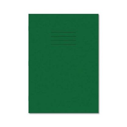 Hamelin Exercise Book 8mm Lined 80 Page A4 Dark Green (Pack of 50) 100101168