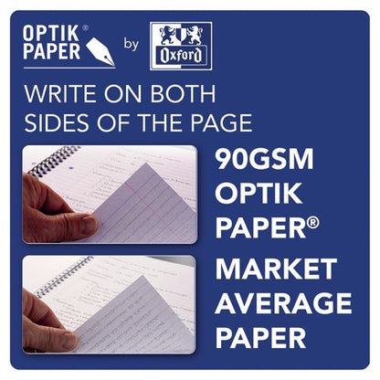 Oxford My Notes Wirebound Notebook 200 Pages A5+ (3 Pack) 100082372
