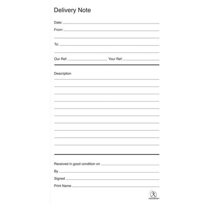 Challenge Carbonless Duplicate Delivery Book 100 Sets 210x130mm (Pack of 5) 100080470
