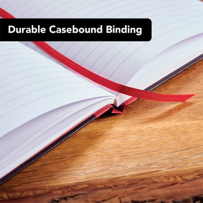 Black n' Red Casebound Hardback A-Z Notebook 192 Pages A5 (Pack of 5) 100080491