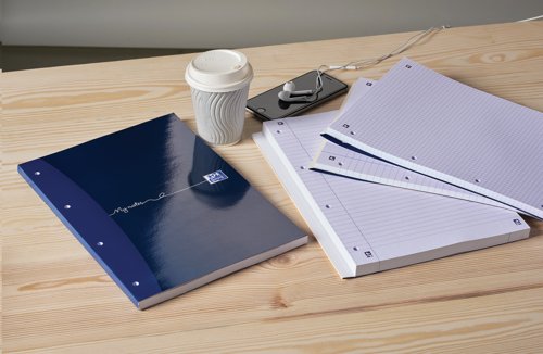 Oxford My Notes Ruled Margin 4-Hole Refill Pad A4 (Pack of 5) 100080212