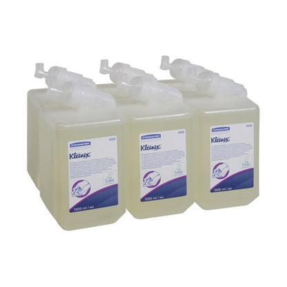 Kleenex Frequent Use Hand Cleanser Refills 1L Clear Pack of 6 6333