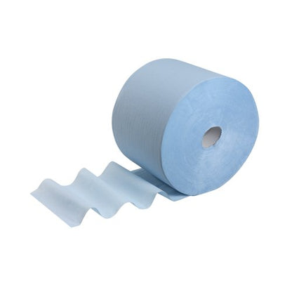 Wypall L10 Surface Wiping Paper Roll 1-Ply x1000 Sheets Blue 7200