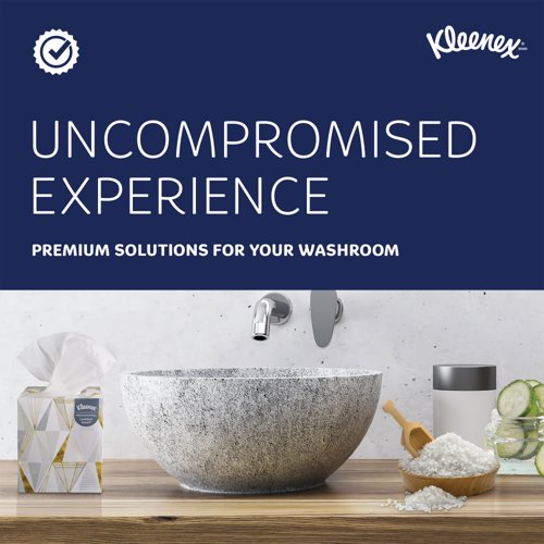 Kleenex V-Fold Paper Hand Towels 2-Ply x124 White Pack of 15 6778
