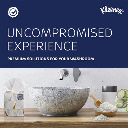Kleenex V-Fold Paper Hand Towels 2-Ply x124 White Pack of 15 6778