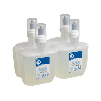 Scott Foam Hand Cleanser 1.2L Refill Unscented Pack of 4 6345