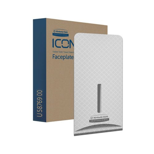 Kimberly Clark ICON Faceplate for Folded Toilet Paper Disp Slv 58769
